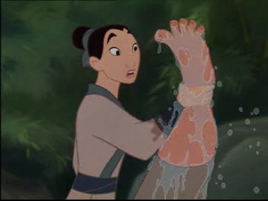 How many fish did Mulan catch (when she became skillful)?