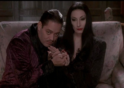  Which movie is this picture of Gomez and Morticia from?