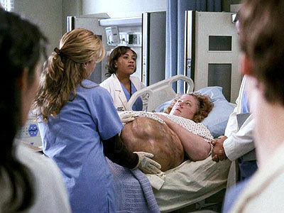  What was the name of the patient with massive tumor in "If tomorrow never comes"?
