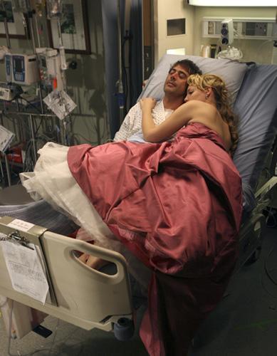 After the thing with Denny, Izzie wasn´t in the hospital for how many episodes?