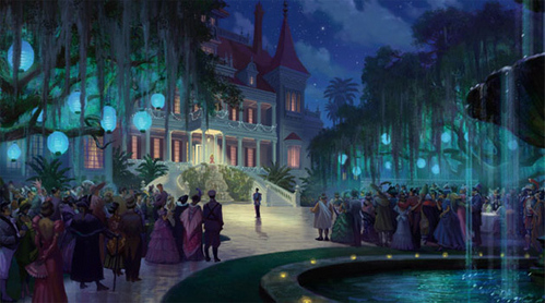 Where is the setting of the Princess and the Frog?