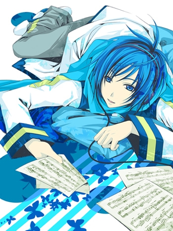  TRUE au FALSE: KAITO is included in the 'Vocal Character Series' kwa Crypton Future Media...