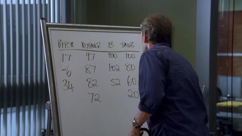  Match the whiteboard to the correct episode. #16
