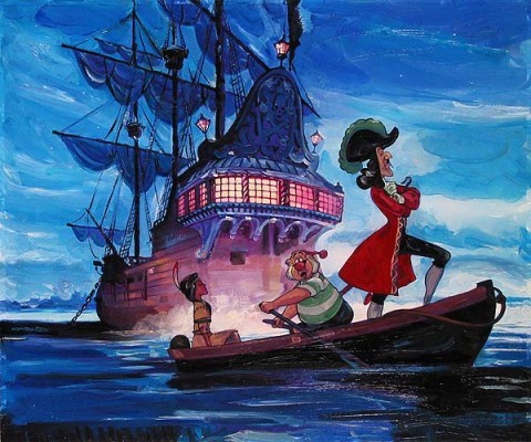  What is the name of the Indian Sqaw seen here with Captain Hook from Peter Pan ?