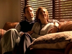 This picture is from Arcadia. Whose house are Mulder and Scully in?