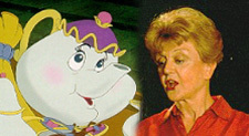 Which actress did the voice for Mrs Potts from the film Beauty and the Beast ?