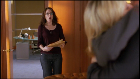  What is the reason for Liz being at work early in "Secrets & Lies"?