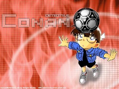  Shinichi/Conan's favourite Bola sepak player?