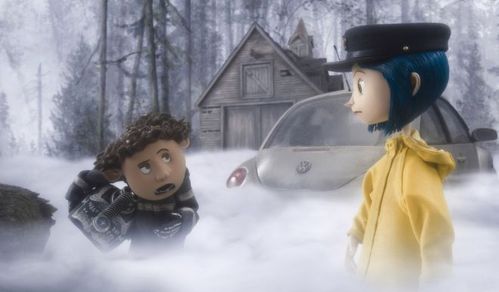  WHAT DID WYBIE CALL CORALINE WHEN SHE TOLD HIM ABOUT THE DOOR?