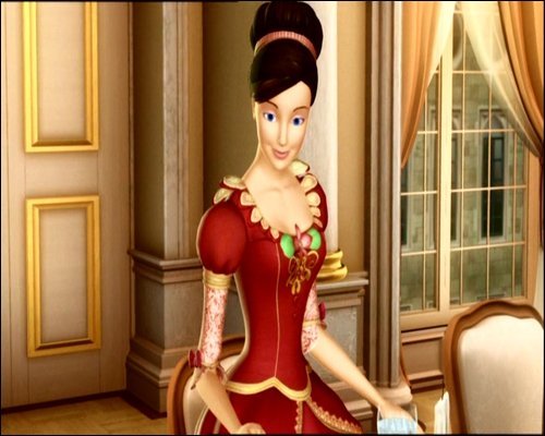  barbie in the 12 dancind princesses: Blair is voiced door