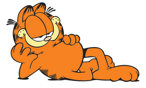 What hari of the week does Garfield hate?