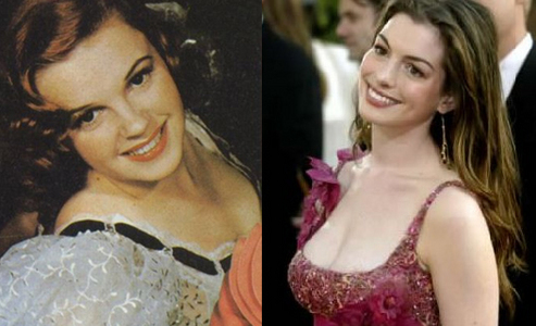  who is look like anne hathaway ?