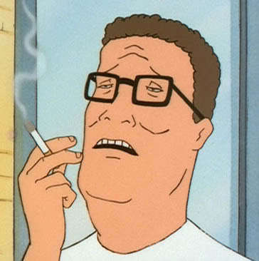  What does this character say? "I sell propane