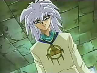 Who says this:
Bakura i didn't know you were spider man!