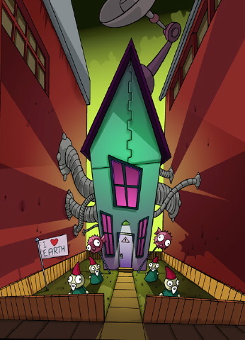 Who was going to move in with Zim if the show had continued?