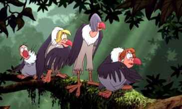 What are the four vultures names in The Jungle Book?