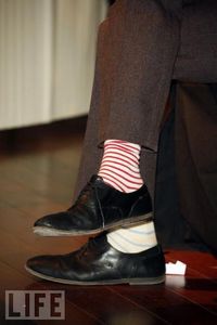  What Happened on the hari Matthew DIDN'T wear Mis-matched socks for the first time in 7 years?