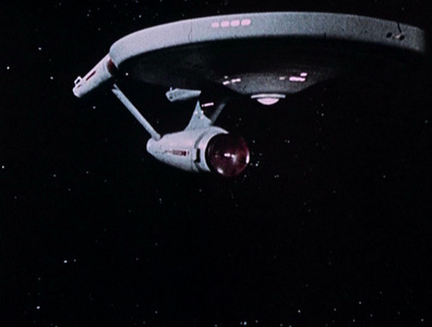  Gene Roddenberry's original treatment for star, sterne Trek; What was the name of the starship?