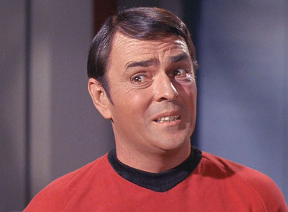 Scotty was killed and then resurrected by a space probe in TOS.