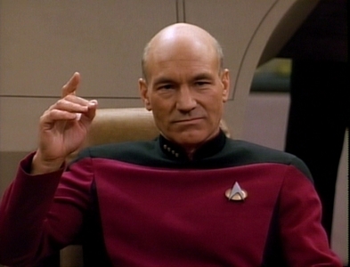 In 'Rascals', who did Picard tell the Ferengi was his father?