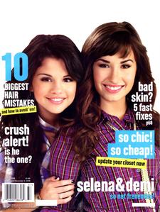 What magazine is Demi on in this cover?