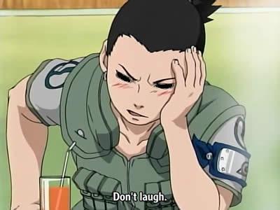  What color are Shikamaru's eyes?