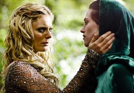  Morgause is portrayed oleh _______?