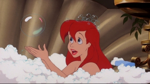 Every single bubble we see in "The Little Mermaid" were hand painted.