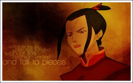 What were Azula's only lines in the movie?