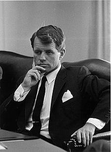 How old was Ted Kennedy when Robert F. Kennedy was killed?