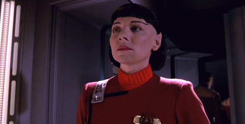  Who was supposed to be the original Vulcan traitor in "The Undiscovered Country"?