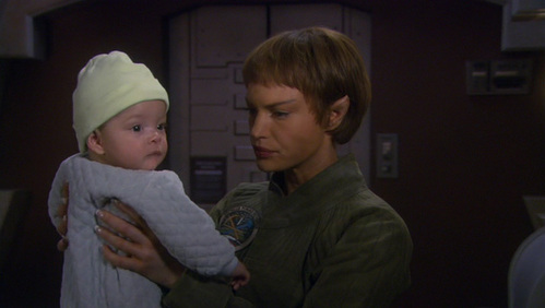  This baby was a binary clone created from the DNA of Starfleet Commanders T'Pol and Charles Tucker. What was her name?