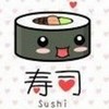 cartoon sushi haha SurferChic photo