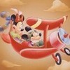 Mickey and Minnie flying ILoveKingMickey photo