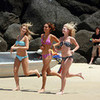 Emma, Cleo & Rikki running on the beach CleoSoShy photo