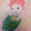 My baby picture of Ariana, a character created by dweeb and being continued by princesslullaby. firegirl1515 photo