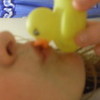 Me kissing Mr.Duckie (my rubber duck) harrypotter-rox photo