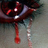 A picture of a bloody tear. Renarimae photo