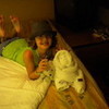 Me, on a cruise ship with one of their towel animals and my special stuffed animal, Scruffy. taismo723 photo