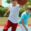 Chris and I playing Basketball in the Bahamas JustinDBRL photo