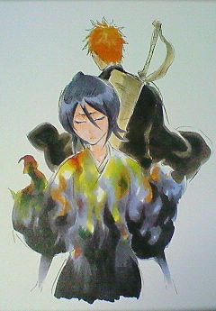  What is you're kegemaran Ichigo x Rukia (cannon) picture from the Manga & anime?