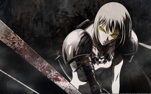  Cmon people!? It is Clare from Claymore... On pic Clare... BAKA! xD Kawaii desu~