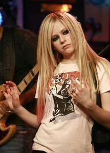  Huh...Well I think Avril Lavinge!! Thats just because she is my fav singer!!