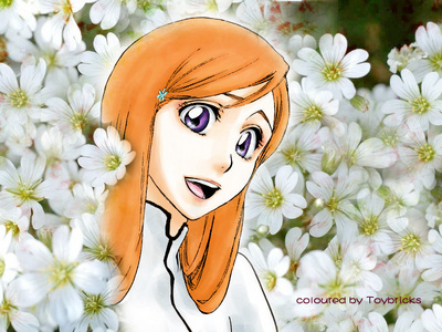 Orihime is in my top 3 anime girls I like .....
There's nothing bad about her but othe people like ichiruki fans make fun of her their so mean...:((...She is pretty cool
