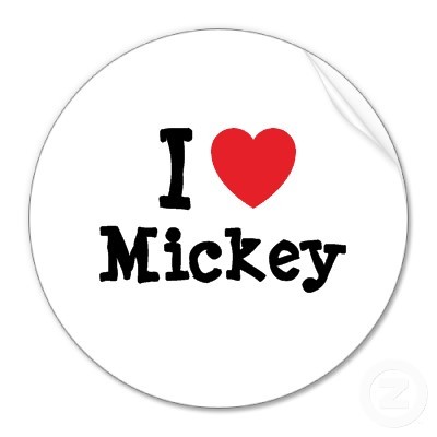 mickey is the best name for him 