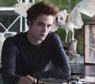 Ok, I was recently looking at an Edward pic when I noticed this and I'm not trying to call him ugly or anything (I think he is GORGEOUS) but did anyone else think that Edward's hair reminded them of Jimmy Neutron's?