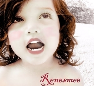  She is absoloutely adorable. But, she doesn't fit the Renesmee in my mind. This little girl is closest to the Renesmee I picture.