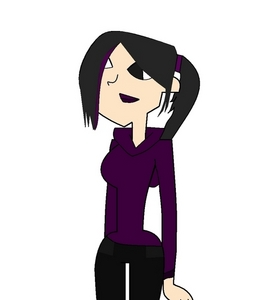 name:Flo age:15 crush:Trent! friends:Trent,Katie,DJ,Gwen(Sort of),Courtney,Geoff,Bridgette,Izzy enemies:Heather,Justin,Duncan(Sort of) favourite song:Anything Rock! favourite instrument:Bass Guitar! Can't live without her ipod! She loves vampires,music,sleep,books,and her sister. She hates chocolate,eating cow,rap,and her job(sometimes)