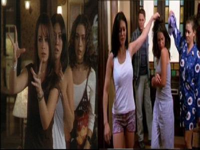 Okay it's a long serie on 8 seasons but I really like Charmed ;D If you like that kind (I would say it's in the same genre as Buffy and Angel, but I love Charmed  much more!! d;) It has fun charecters and it has a great relationship between 3 sisters, which I think is a new factor for a show like this. Becaus there is othr shows kind of like this, but this is the only one who has an unbreakable bond between family and concentrate so much around them without it being too much (;. t just shows how improtent it is to stick togehter (; It's fun, exiting  and they kick some ass d; 