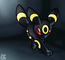  i would be an umbreon . they r gorgeous